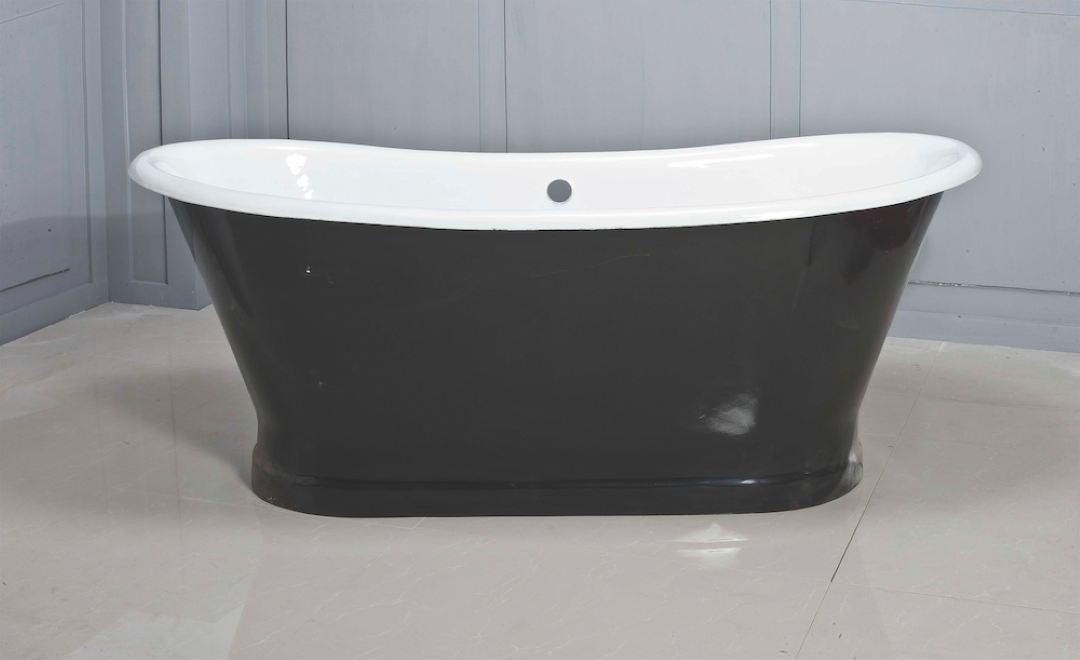 BROADWAY CHATEAU FREESTANDING BATHS BLACK 1700MM