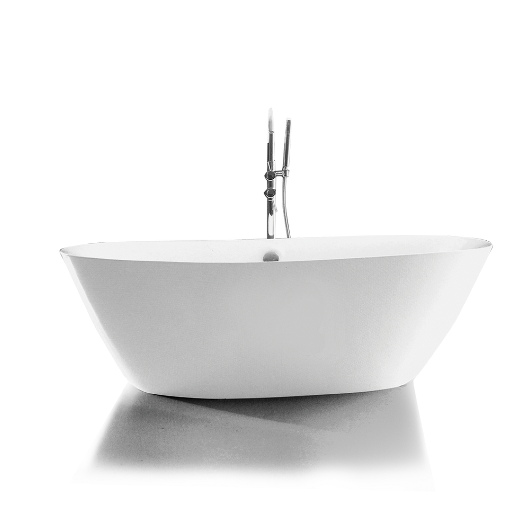 BROADWAY FS13 FREESTANDING BATHS WHITE 1800MM