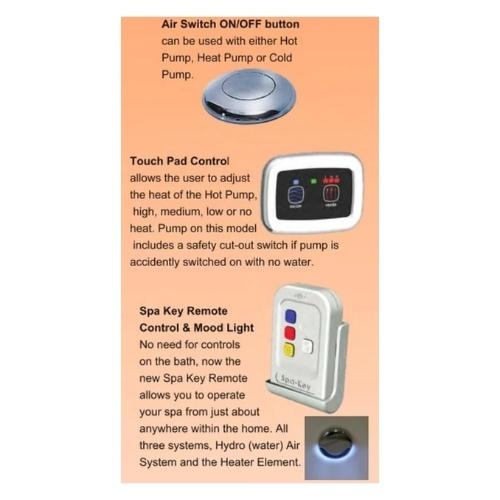 BROADWAY KARMEN CORNER SPA BATH WHITE 1400MM (WITH 28-JETS)