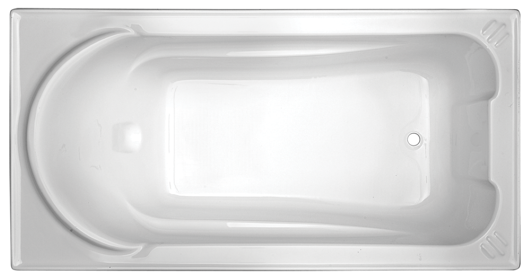 BROADWAY MONTILLO BATH GLOSS WHITE 1670MM