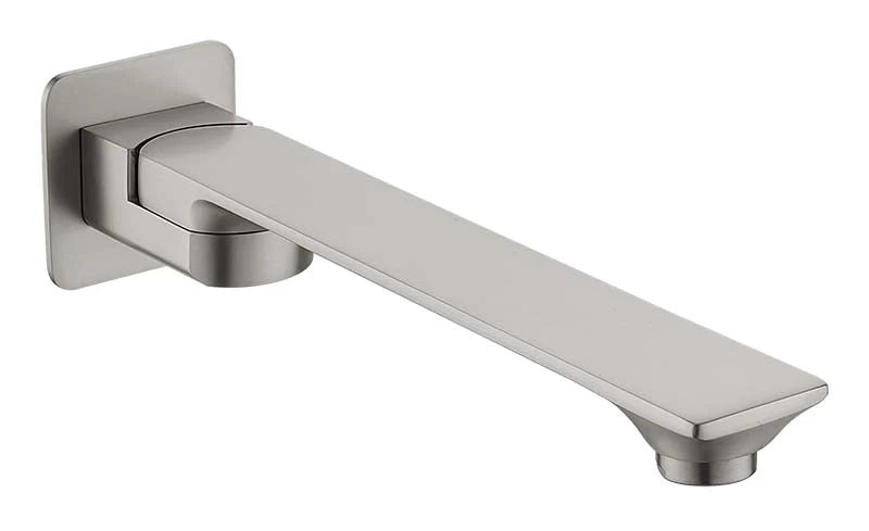 TAPART BATEAU SWIVEL BATH OUTLET 254MM BRUSHED NICKEL