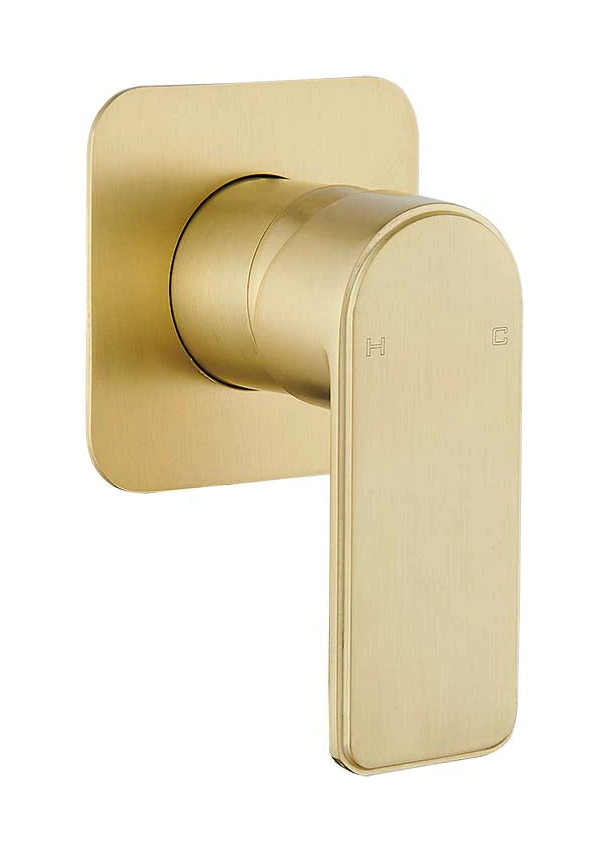 TAPART BATEAU WALL MIXER BRUSHED GOLD