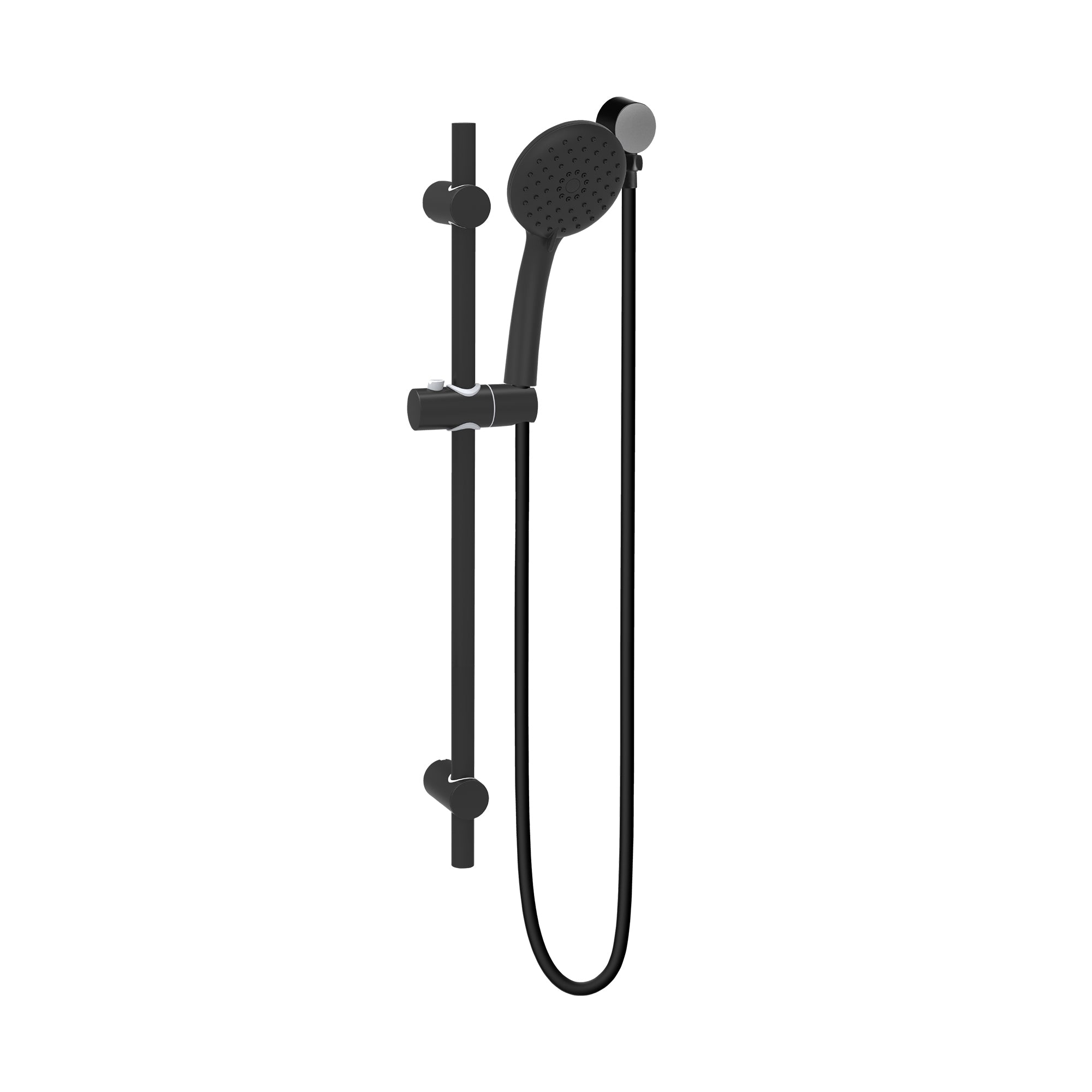 LINKWARE LOUI HAND SHOWER ON RAIL 700MM MATTE BLACK