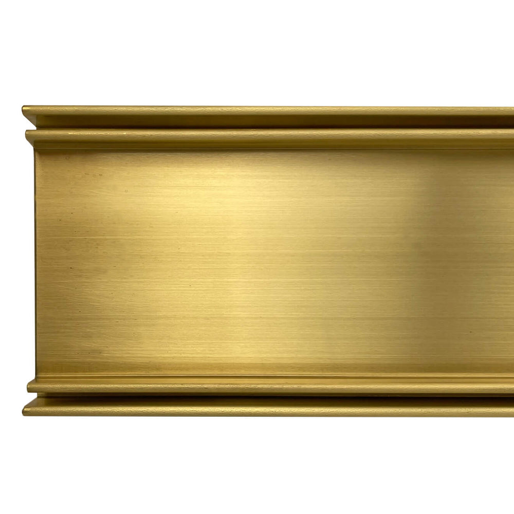GRATES2GO TILE INSERT DRAIN NATURAL BRASS 1000MM (CUSTOM AVAILABLE)