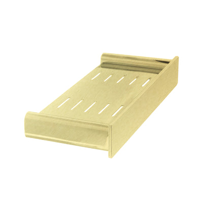 LINKWARE GABE SOAP HOLDER BRUSHED GOLD