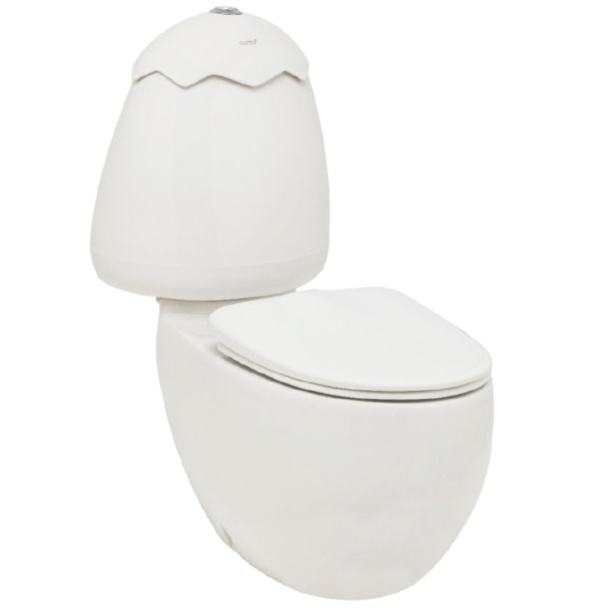 JOHNSON SUISSE EGG JUNIOR S / P TRAP CHILDRENS CLOSE COUPLED TOILET GLOSS WHITE