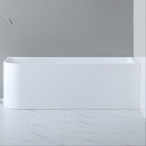 POSEIDON RIGHT CORNER MULTI-FIT BATHTUB 510MM HEIGHT GLOSS WHITE 1500MM