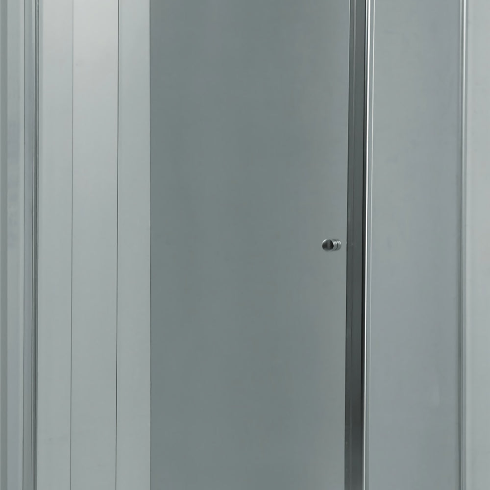 COVEY SEMI-FRAMELESS PIVOTAL DOOR SHOWER SCREEN CHROME