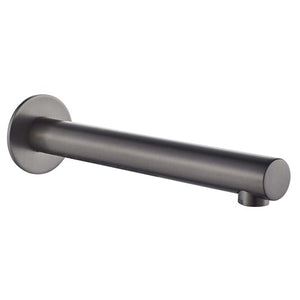 HELLYCAR IDEAL BATH OUTLET 200MM BRUSHED GUN METAL
