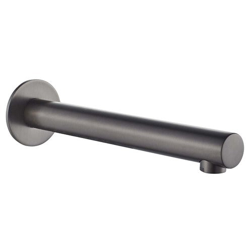 HELLYCAR IDEAL BATH OUTLET 200MM BRUSHED GUN METAL