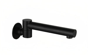 HELLYCAR IDEAL SWIVEL BATH OUTLET 200MM BLACK