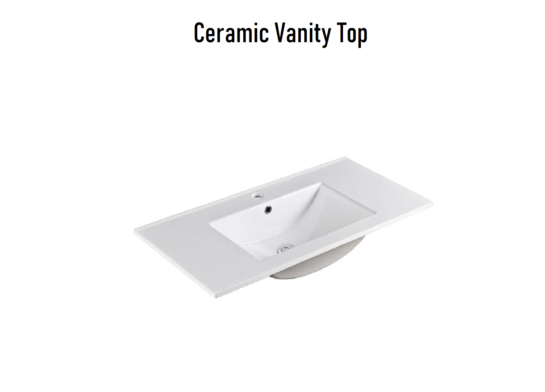 POSEIDON WHITE 750MM SPACE SAVING SINGLE BOWL FLOOR STANDING VANITY AVAILABLE IN LEFT HAND DRAWER AND RIGHT HAND DRAWER
