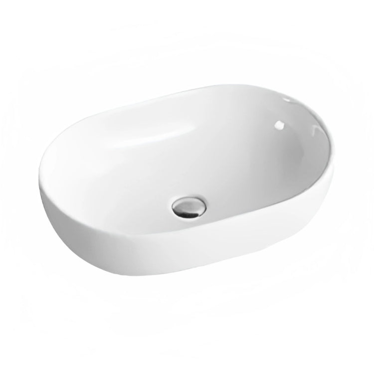 INSPIRE CERAMIC BASIN GLOSS WHITE 590MM