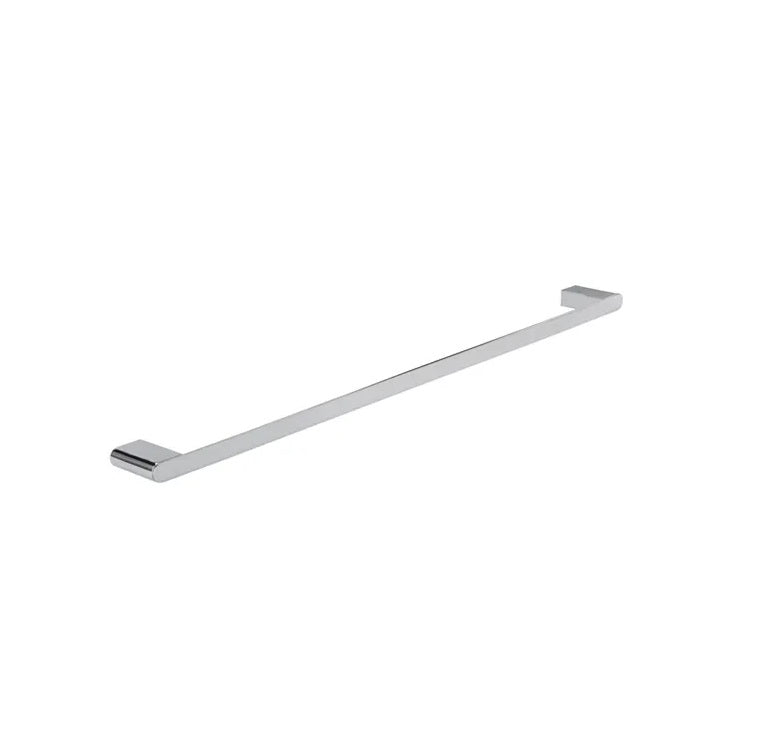 INSPIRE ZEVIO SINGLE NON-HEATED TOWEL RAIL CHROME 600MM AND 750MM