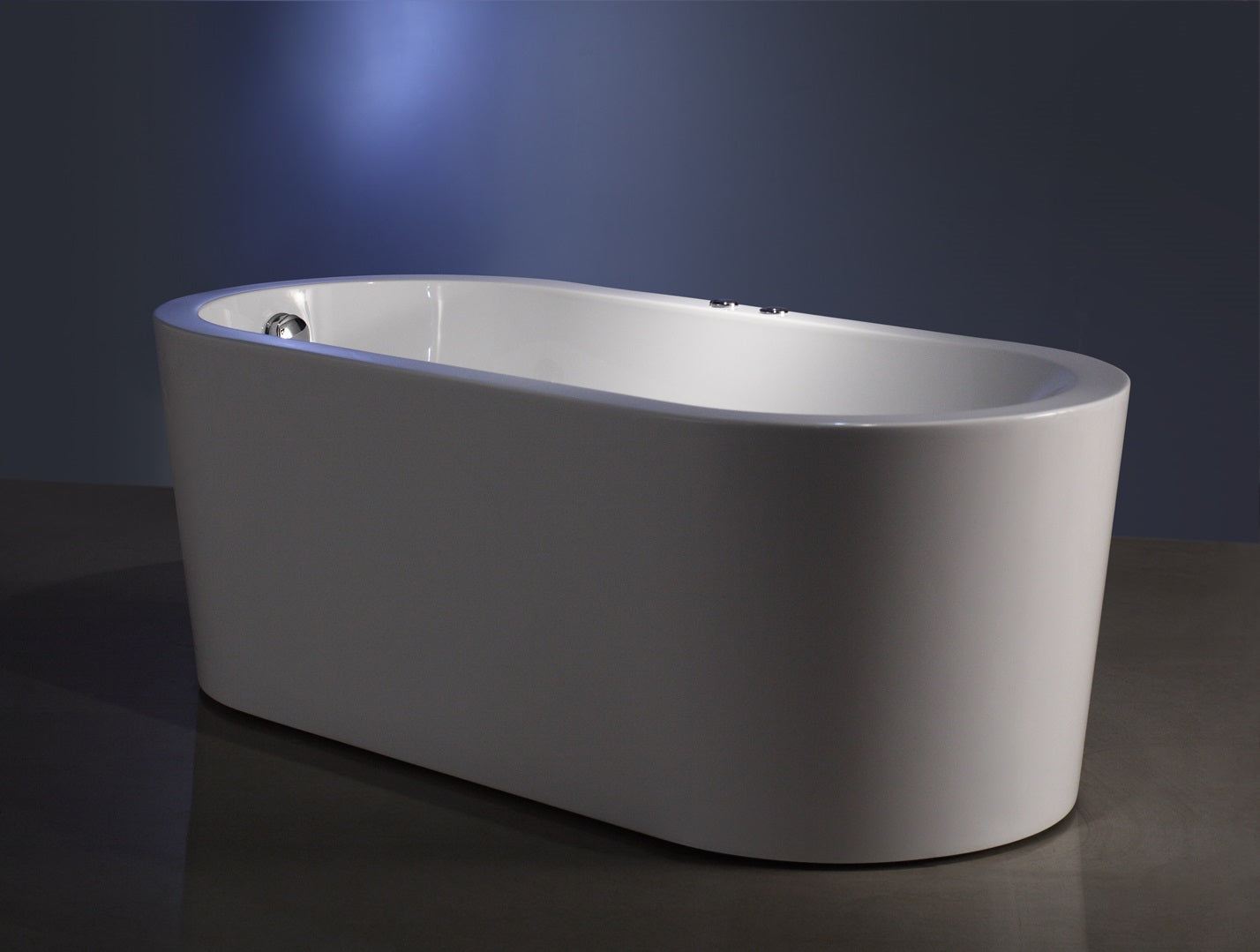 SUNNY FREE STANDING BATH AND SPA WHITE 1700MM