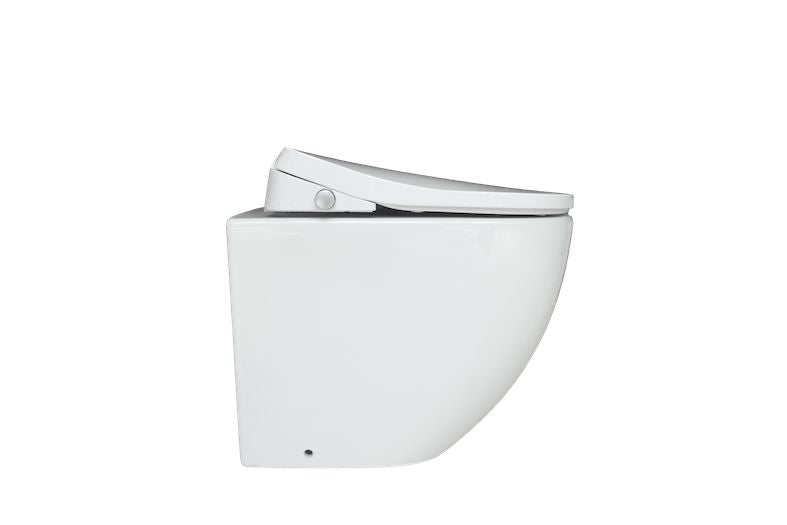 GALLARIA DANZA PULSE RIMLESS WALL FACE PAN AND WASHLET PACKAGE GLOSS WHITE