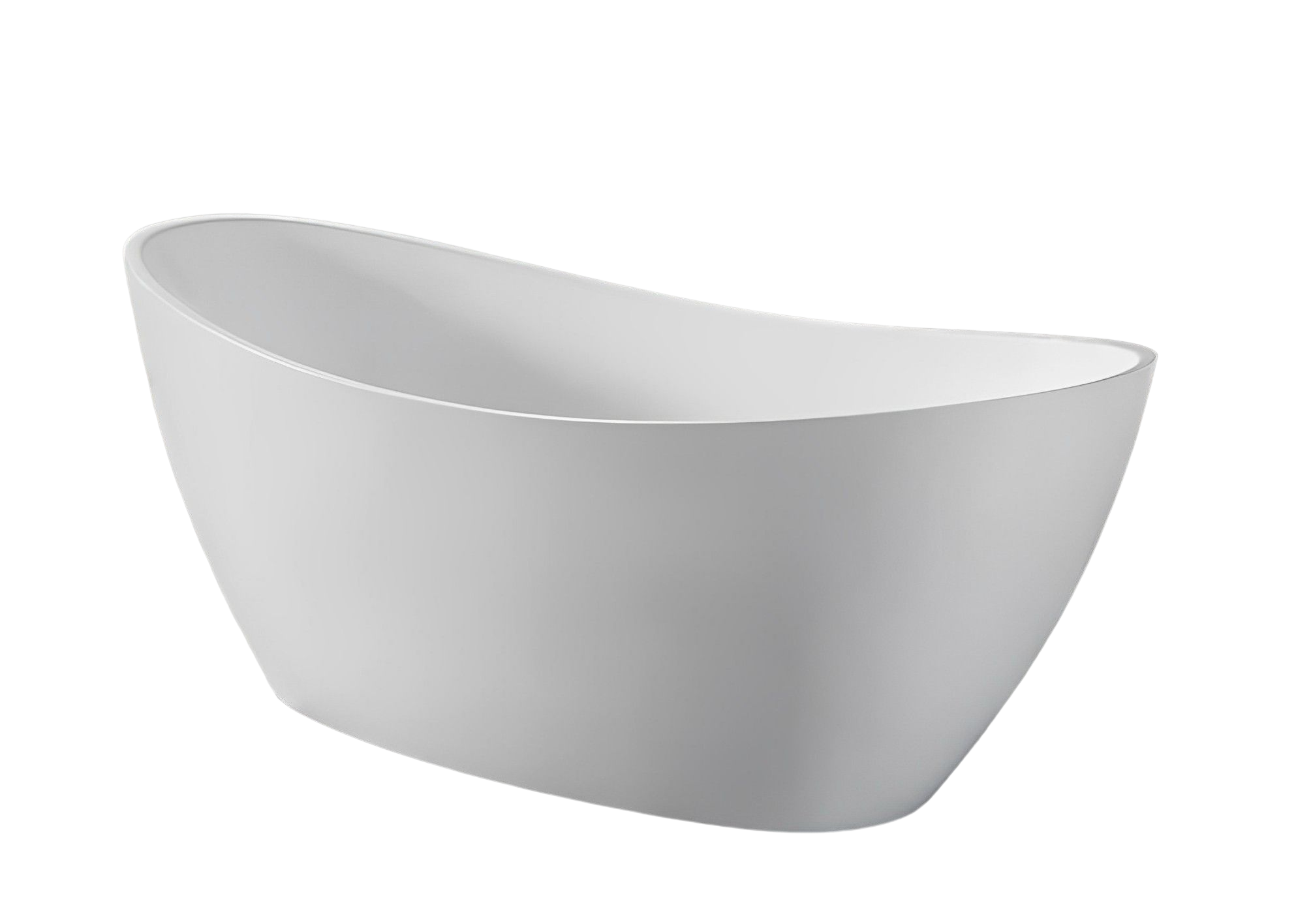POSEIDON EVIE FREE STANDING BATH NF MATTE WHITE (AVAILABLE IN 1500MM AND 1660MM)