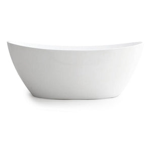 POSEIDON EVIE FREE STANDING BATHTUB GLOSS WHITE (AVAILABLE IN 1500MM AND 1660MM)