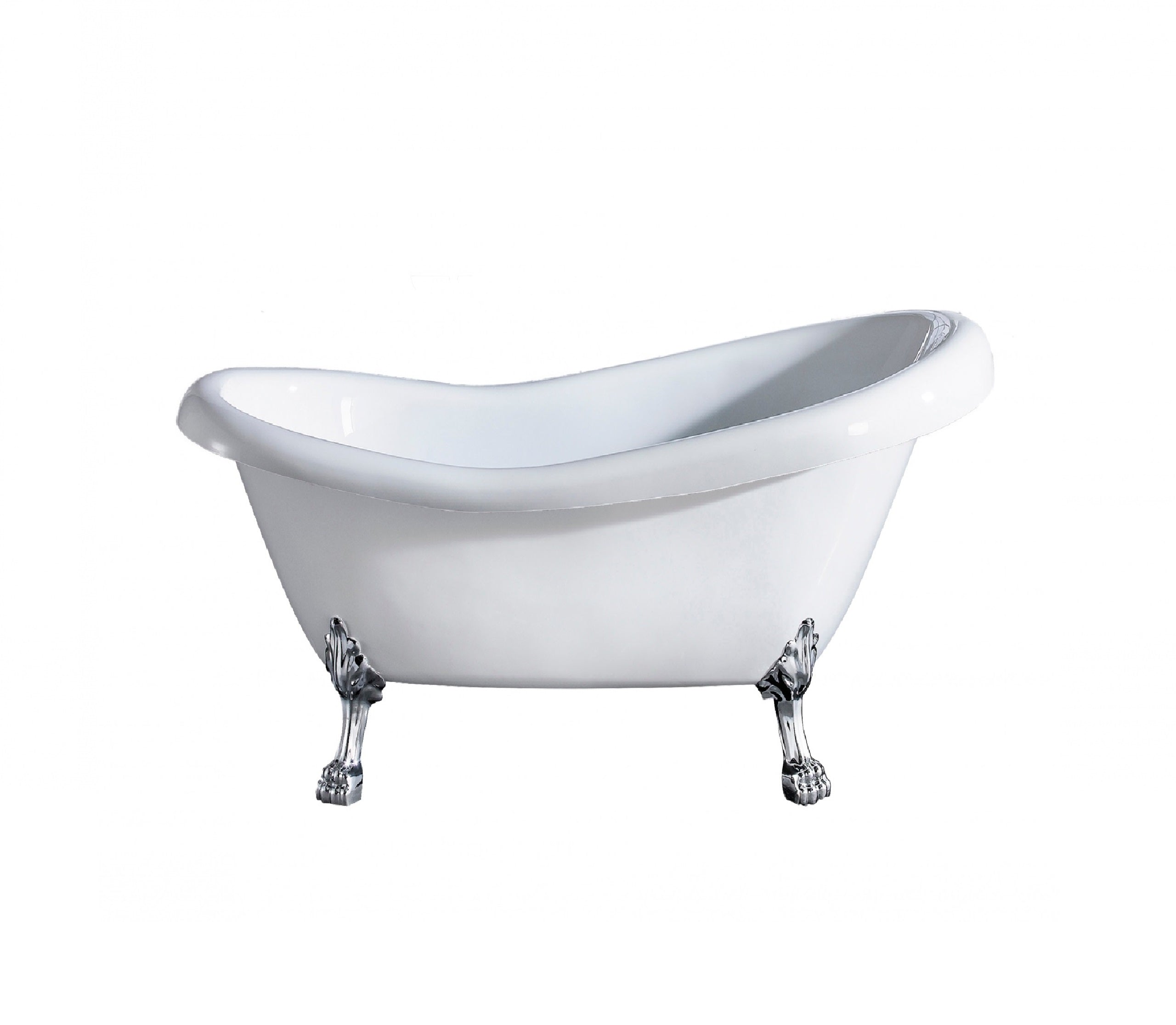 POSEIDON ESPADA CLAW FOOT BATHTUB GLOSS WHITE (AVAILABLE IN 1500MM AND 1680MM)