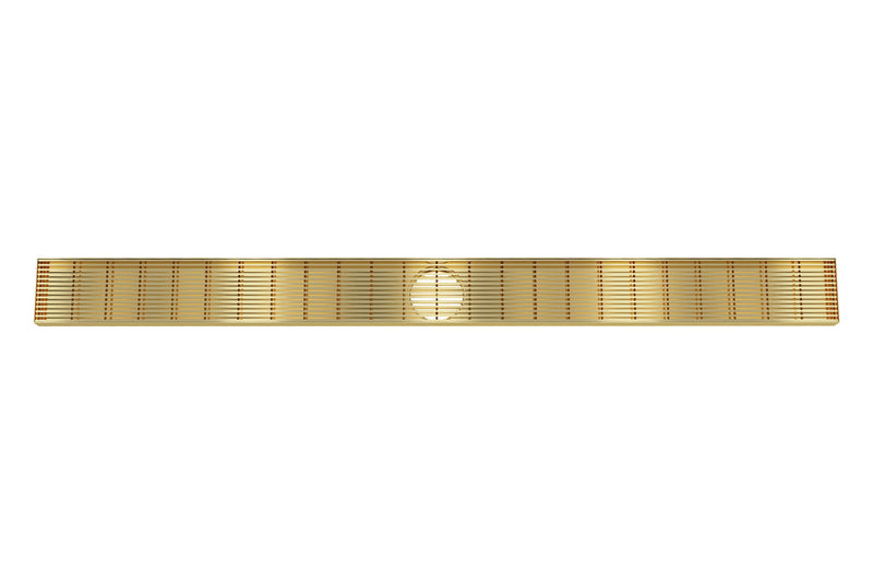 LINSOL EZYFLOW 900 LINEAR HEELGUARD CHANNEL GRATE MATTE BLACK
