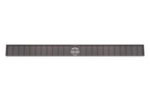 LINSOL EZYFLOW 900 LINEAR HEELGUARD CHANNEL GRATE GUN METAL