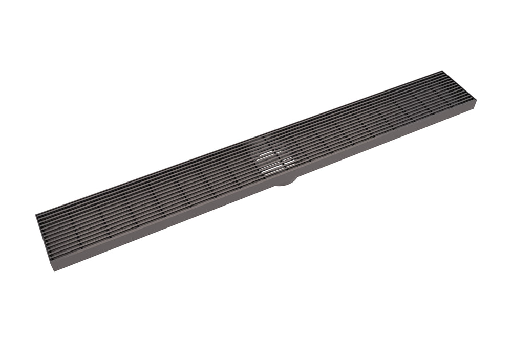 LINSOL EZYFLOW LINEAR HEELGUARD CHANNEL GUN METAL 800MM