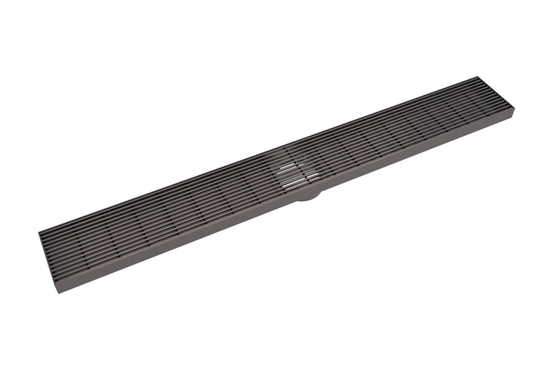 LINSOL EZYFLOW LINEAR HEELGUARD CHANNEL GUN METAL 800MM