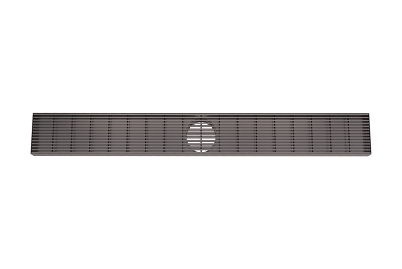LINSOL EZYFLOW LINEAR HEELGUARD CHANNEL GUN METAL 800MM