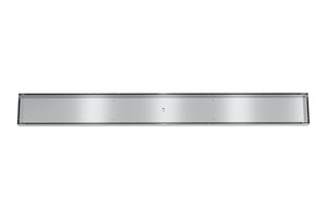LINSOL EZYFLOW TILE INSERT CHANNEL GRATE BRUSHED STAINLESS 900MM