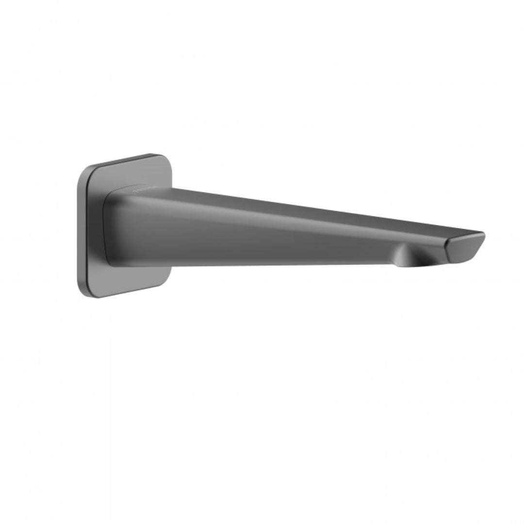 FELTON AXISS BATH SPOUT 1/2" 204MM MATTE BLACK