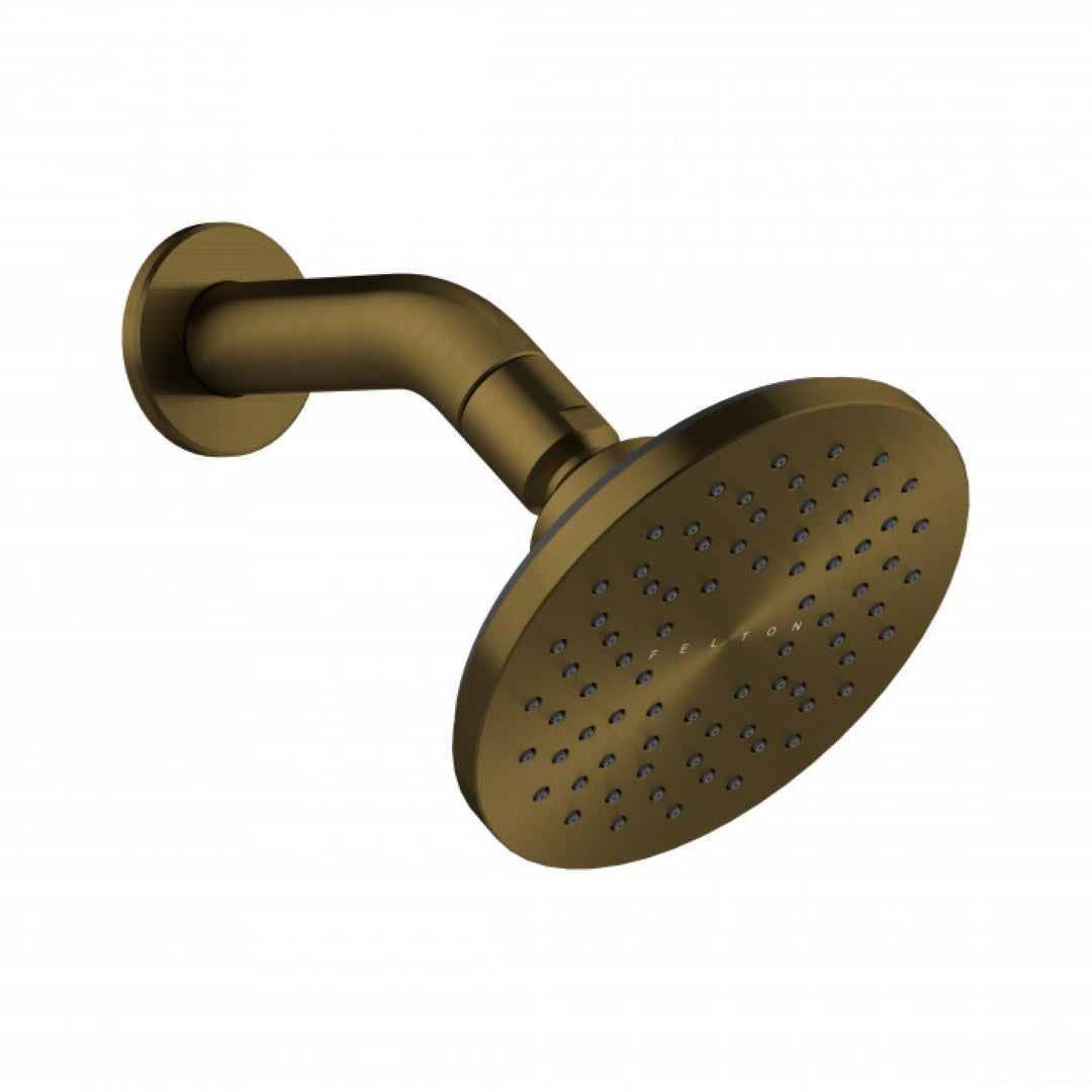 FELTON TATE AERLUX SHOWER ROSE BRUSHED BRONZE