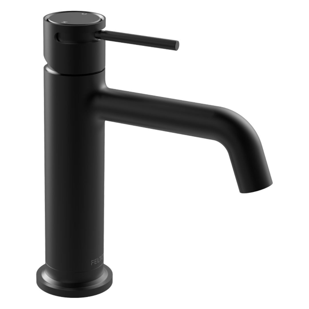 FELTON TATE BASIN MIXER MATTE BLACK