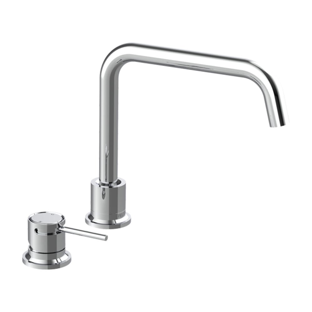 FELTON TATE DECK MOUNTED MIXER 300MM CHROME