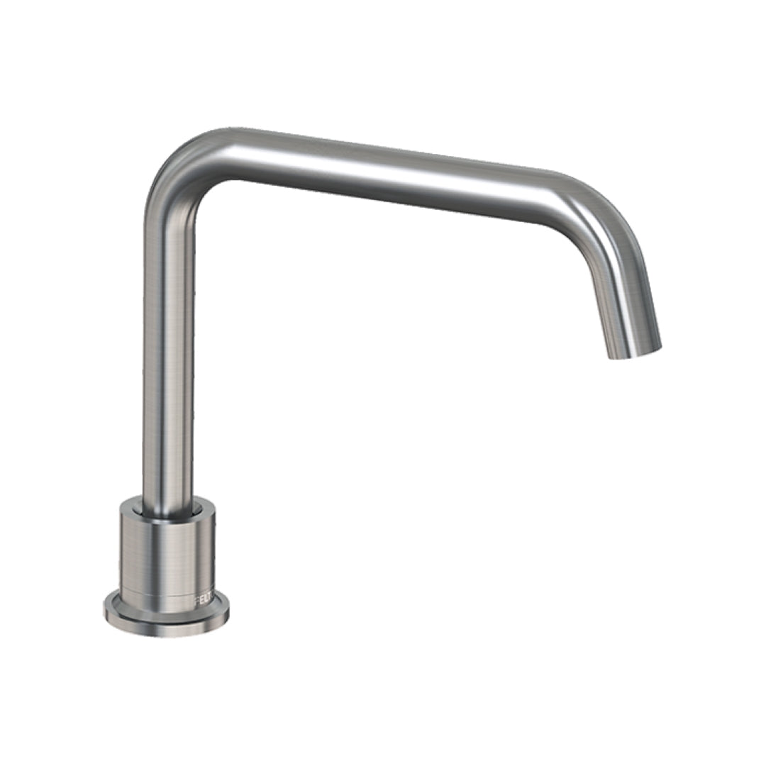 Allen Roth Spouts FELTON TATE DECK MOUNTED SPOUT 300MM GUN METAL | Austpek Bathrooms