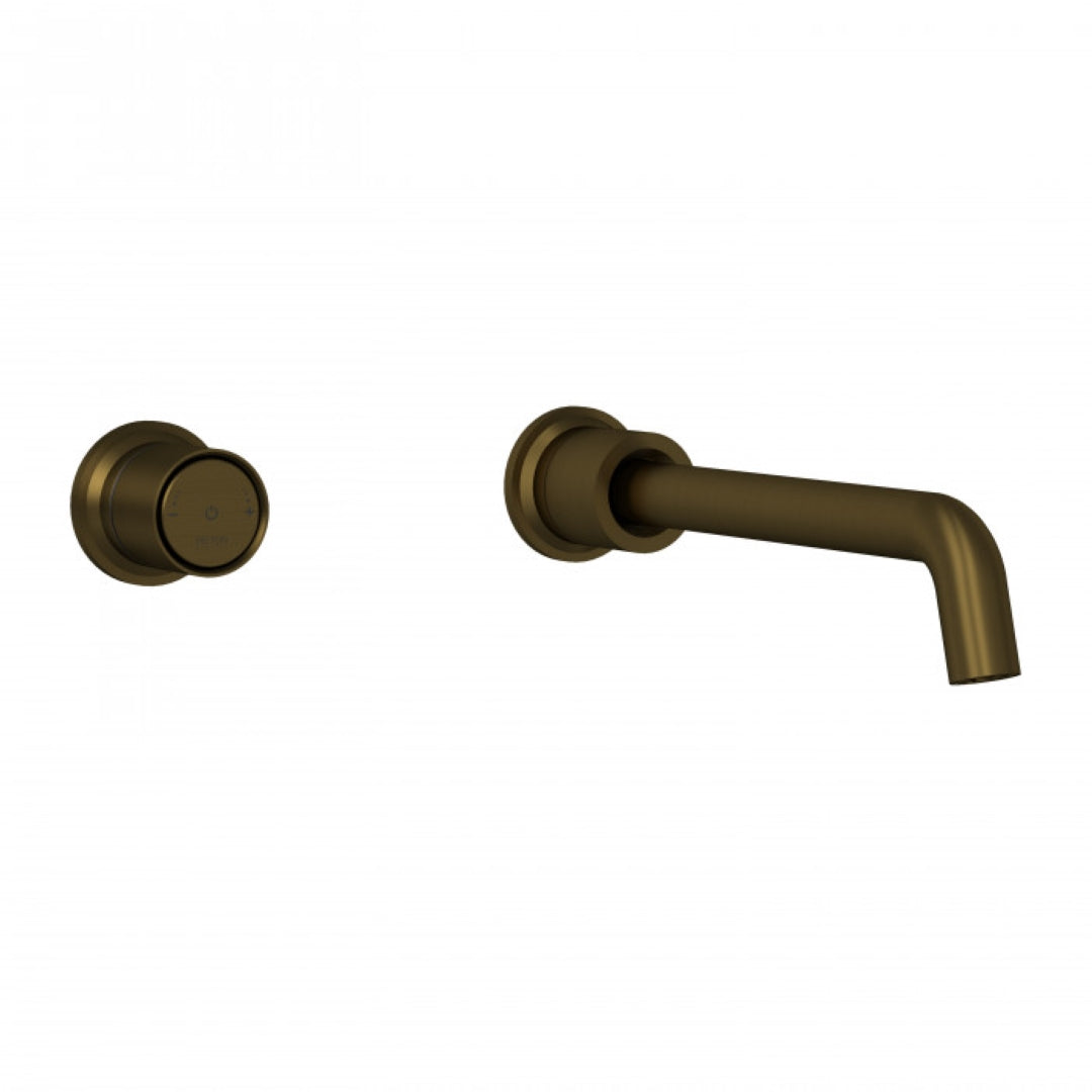 FELTON TATE DIGITAL WALL MOUNTED MIXER BRUSHED BRONZE 220MM