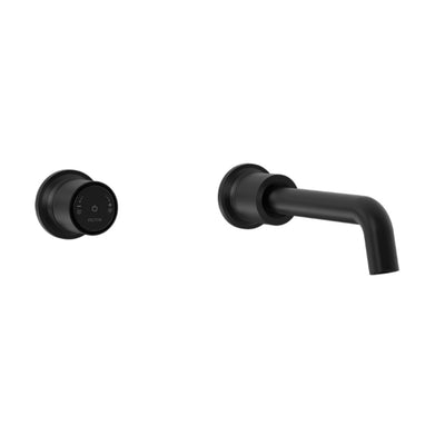 FELTON TATE DIGITAL WALL MOUNTED MIXER 180MM MATTE BLACK