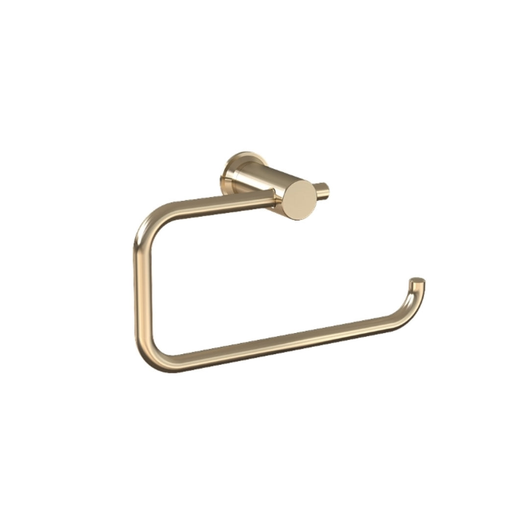 FELTON TATE HAND TOWEL HOLDER BRUSHED GOLD