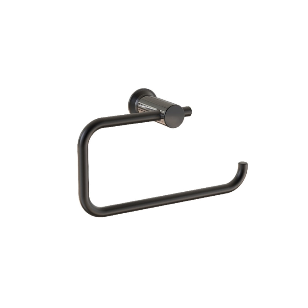 FELTON TATE HAND TOWEL HOLDER GUN METAL