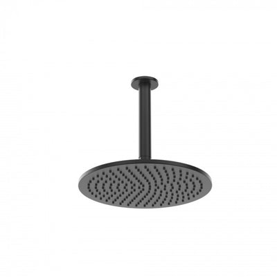 FELTON TATE RAIN HEAD CEILING MOUNTED 250MM MATTE BLACK