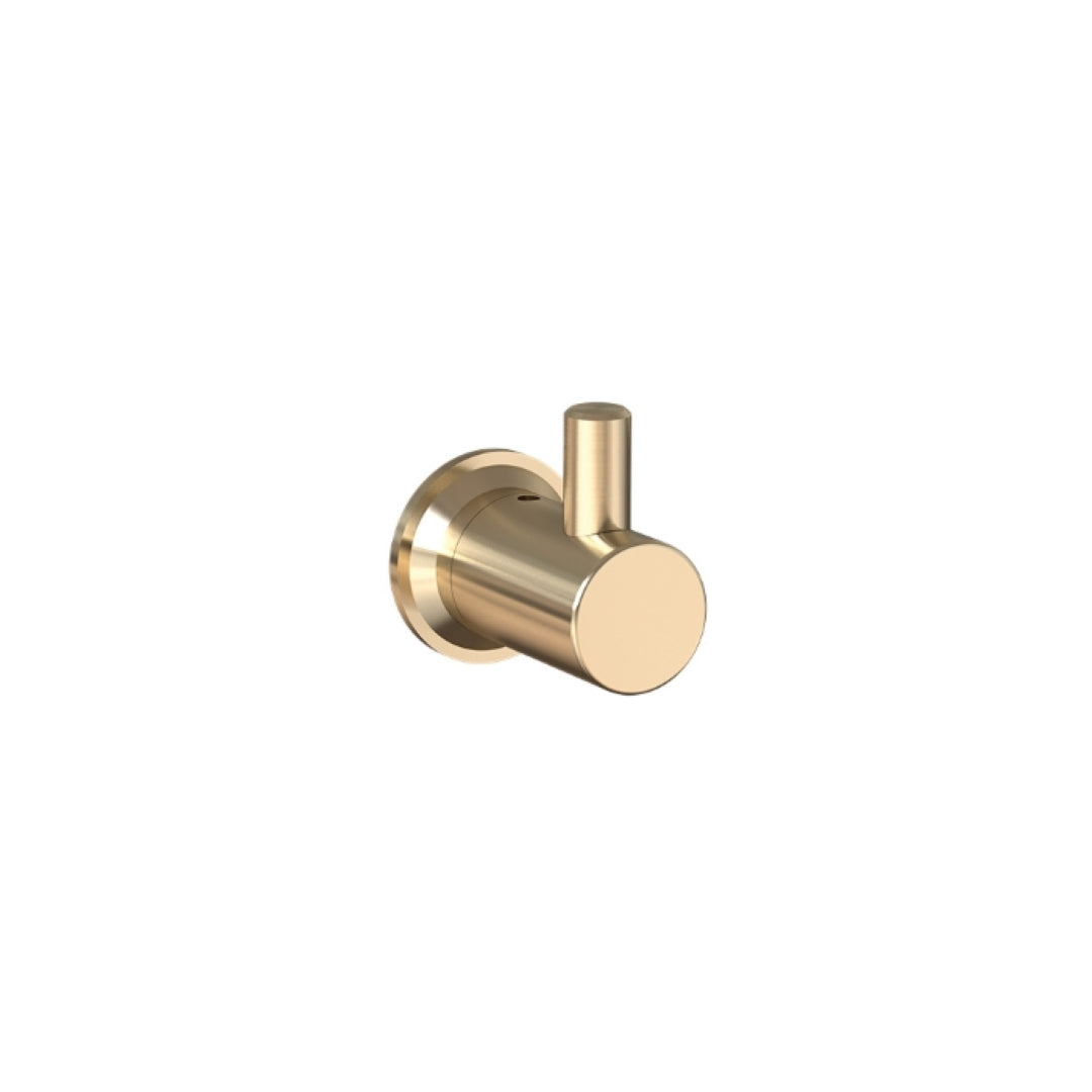 FELTON TATE ROBE HOOK BRUSHED GOLD