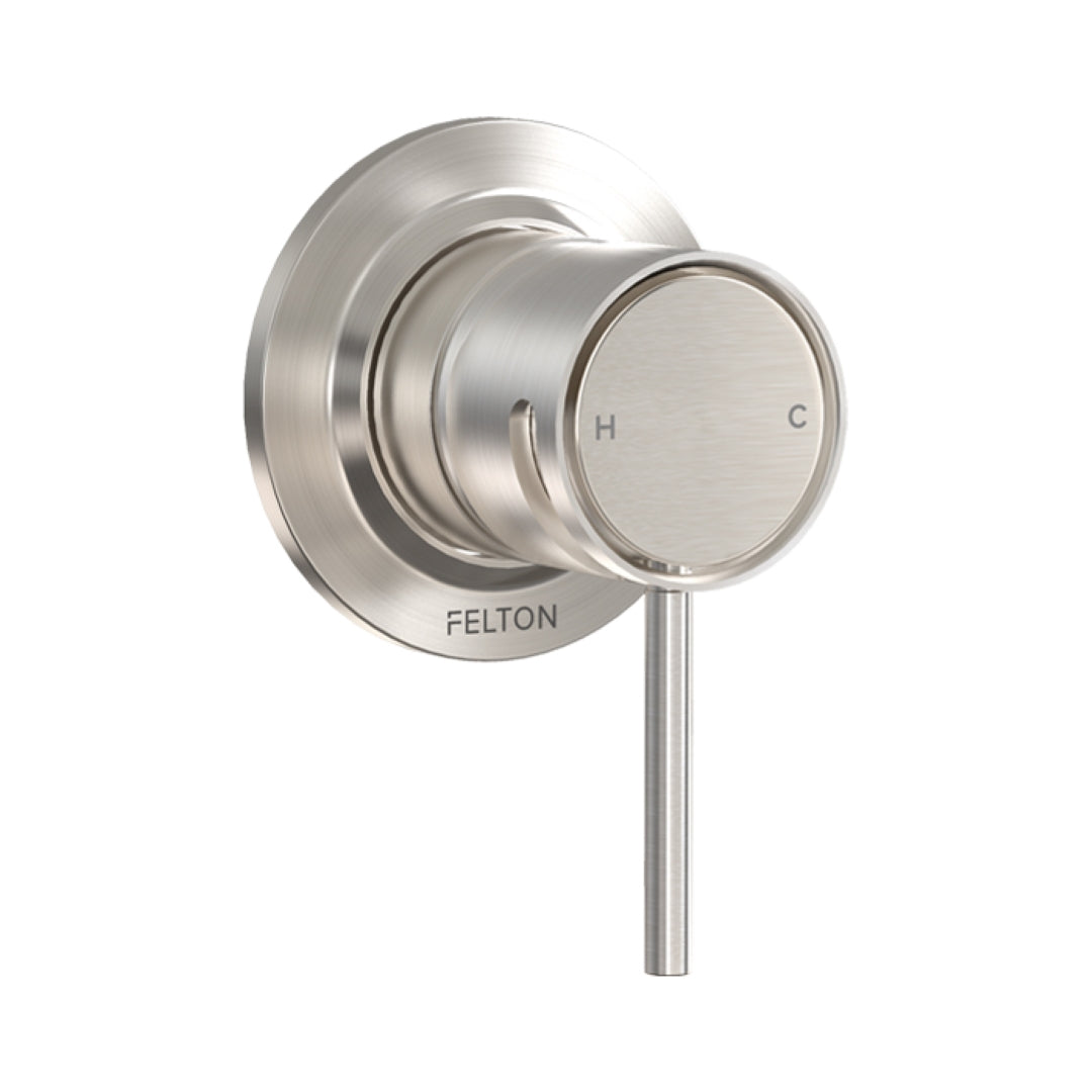 FELTON TATE SHOWER MIXER BRUSHED NICKEL