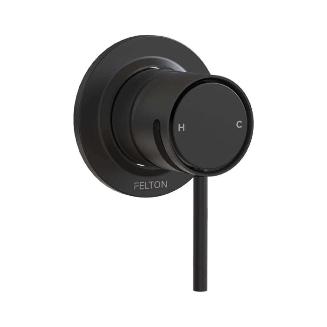 FELTON TATE SHOWER MIXER MATTE BLACK