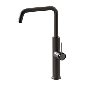 FELTON TATE SINK MIXER 372MM BLACK AND GUN METAL