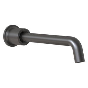 FELTON TATE WALL MOUNTED SPOUT 220MM MATTE BLACK