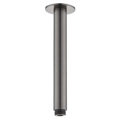 HELLYCAR CHRIS CEILING SHOWER ARM BRUSHED GUN METAL 100MM, 200MM,300MM AND 400MM