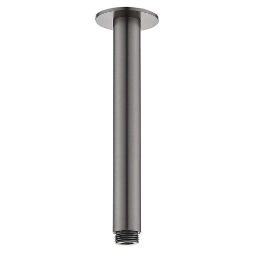 HELLYCAR CHRIS CEILING SHOWER ARM BRUSHED GUN METAL 100MM, 200MM,300MM AND 400MM