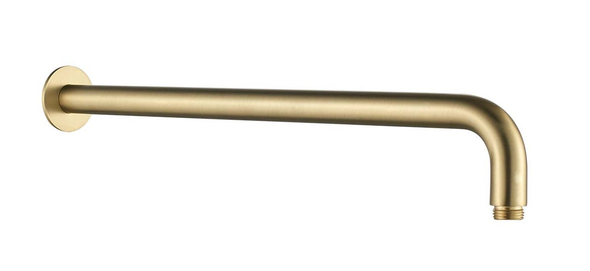 HELLYCAR CHRIS WALL SHOWER ARM BRUSHED GOLD