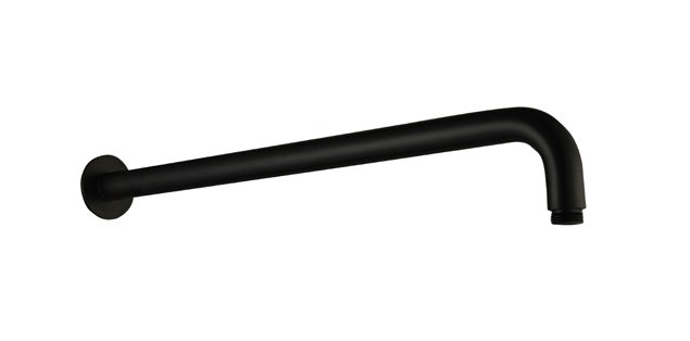 HELLYCAR CHRIS WALL SHOWER ARM BLACK 450MM