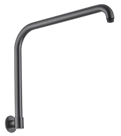 HELLYCAR CHRIS SHOWER ARM 400MM BRUSHED GUN METAL