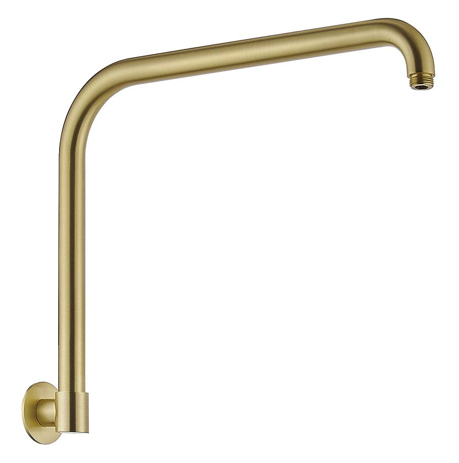 HELLYCAR CHRIS SHOWER ARM BRUSHED GOLD 400MM